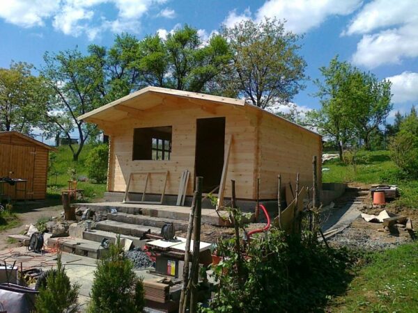 Drevený rekreačný domček Realizácia Zvolen 2