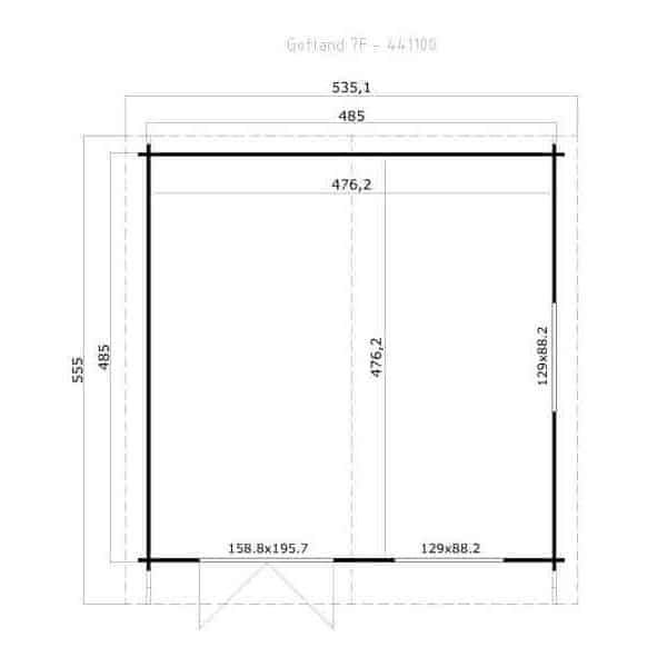 Gotland 7 F_441100_foundation plan