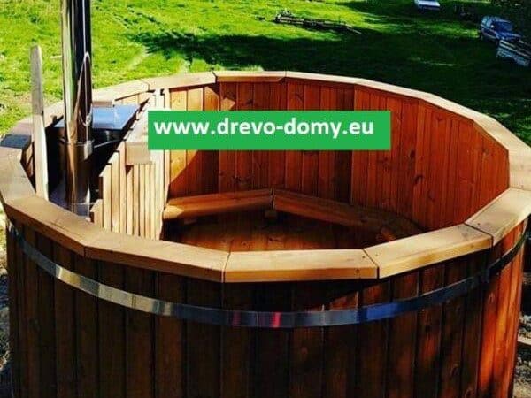 drevená kaďa na kúpanie thermo-hot-tub